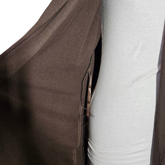 Eberjey Brown Lightweight Robe Size Large - Picture 5 of 5